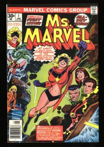 Ms. Marvel (1977) #1 FN- 5.5 1st Appearance Carol Danvers as Ms. Marvel!