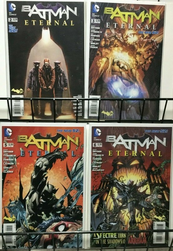 BATMAN ETERNAL: THE NEW 52 - DC - 9 ISSUE LOT - 2014 VF+ Never Read