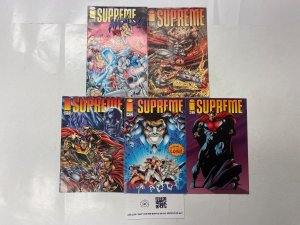 5 Supreme IMAGE comic books #16 25 27 39 40 82 KM20