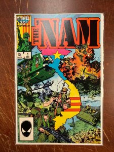 The 'Nam # 1 NM 2nd Print Marvel Comic Book Vietnam War Series 1 J800