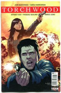 TORCHWOOD #3 C, VF, Captain Jack, Dr Who, 2016, John Barrowman, Sci-fi 