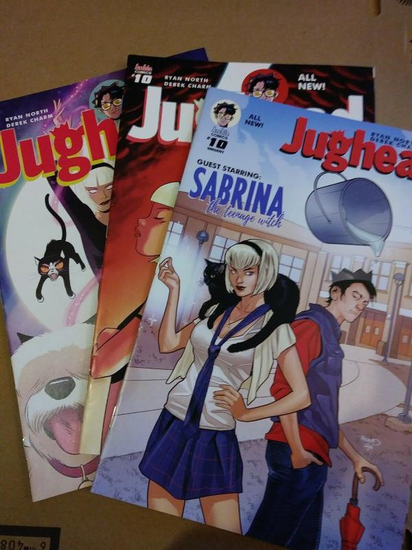 Jughead #10-11 set Archie Comics guest starring Sabrina The Teen-age Witch 