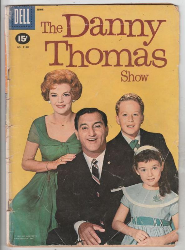 Four Color #1180 (Jun-61) VG+ Affordable-Grade Danny Thomas, Rusty, daughter,...