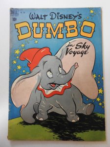 Dell Four Color #234 (1949) VG Condition! Dumbo! 1 in tear back cover