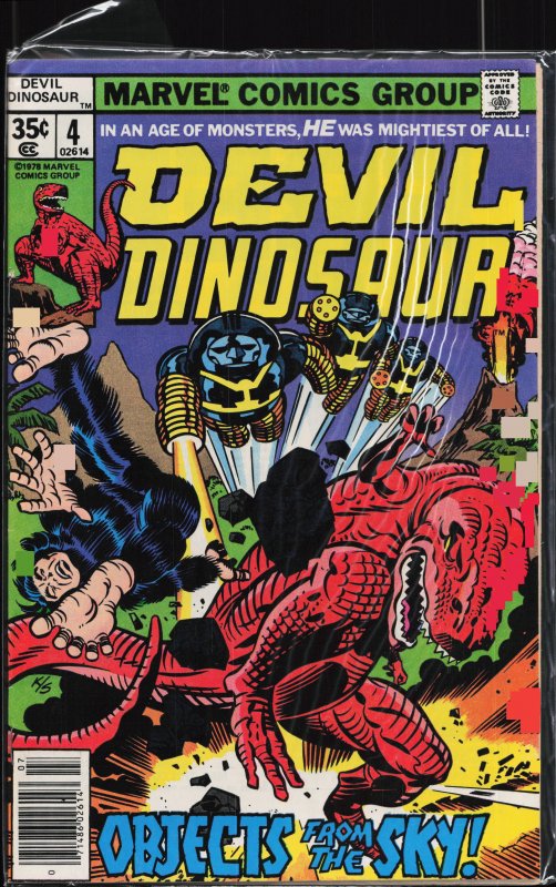 Devil Dinosaur #4 (1978) Devil Dinosaur