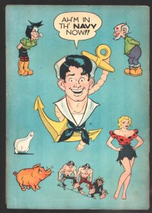 LI'L ABNER JOINS THE NAVY  no# 1950-Daisy Mae cover-Shmoo appears