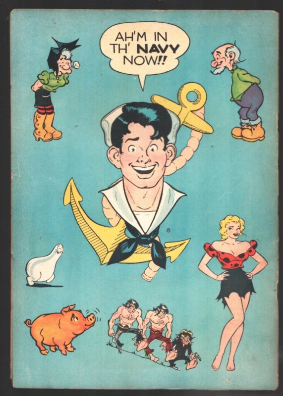 LI'L ABNER JOINS THE NAVY  no# 1950-Daisy Mae cover-Shmoo appears