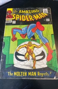 The Amazing Spider-Man #35 (1966)molten man