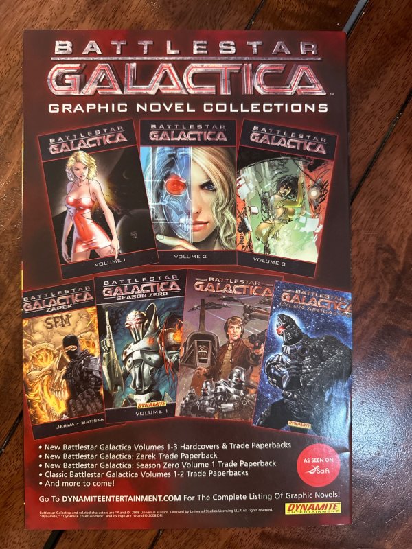 Battlestar Galactica: Origins #8 Variant Cover (2008)