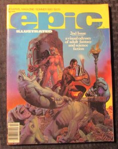 1980 EPIC ILLUSTRATED Magazine #2 FVF 7.0 Richard Corben