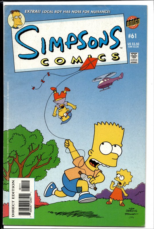 Simpsons Comics #61 (2001) The Simpsons
