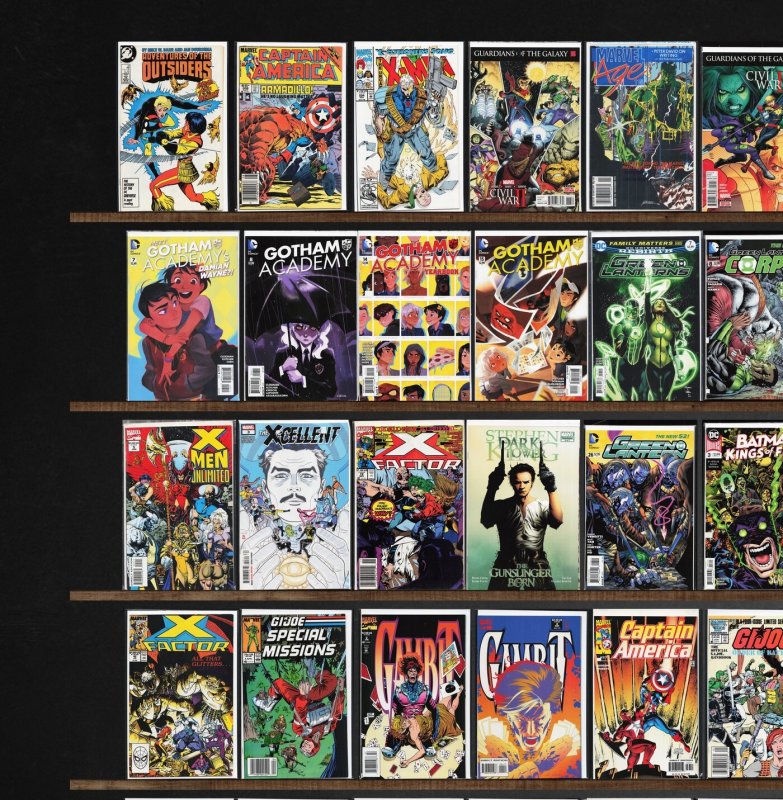 Huge Lot 150+ Comics with X-Factor, Green Lantern, Green Lantern Corps & More!