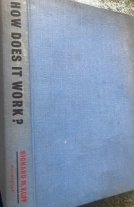 How does it work?, KOFF, 1961.