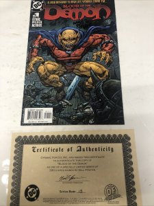 Blood Of The Demon (2005) # 1 Variant Edition • DC Comics • Signed Will Pfeifer