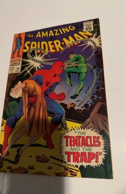 The Amazing Spider-Man #54 (1967)The tentacles and the trap