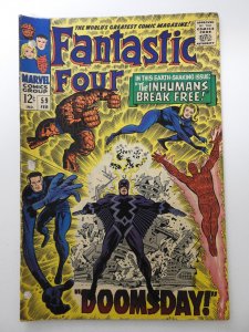 Fantastic Four #59 (1967) 3-Hole Punch Sharp GVG Condition!