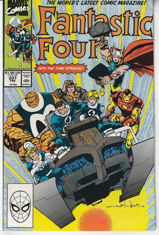 Fantastic Four(vol. 1) # 337  Quest For The Dreaming Celestial !