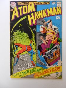 Atom and Hawkman #41 (1969) VG condition rusty staples