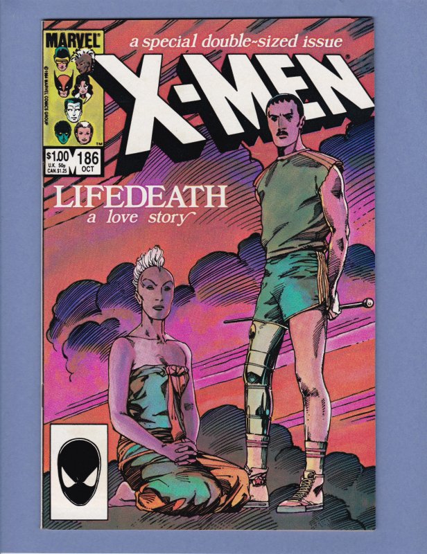 X-Men #186 VF/NM Chris Claremont Barry Windsor Smith