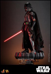Hot Toys Sideshow Darth Vader Battle Damaged Deluxe 1/6 Scale Figure