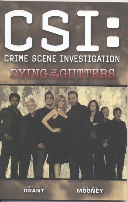 CSI: Dying in the Gutters TPB #1A VF/NM; IDW | save on shipping - details inside