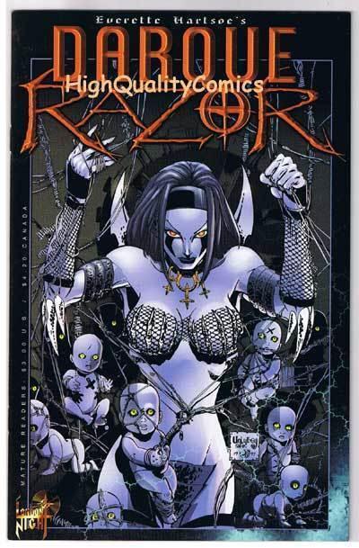 DARQUE RAZOR #1, London Night Studios,1997, NM, more indies in store