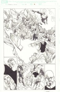 Avengers: The Initiative #23 p.8 - Gauntlet & Tigra - 2008 art by Humberto Ramos