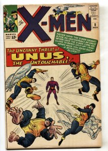 X-men #8--1965--Marvel--1st Unus--comic book--FN