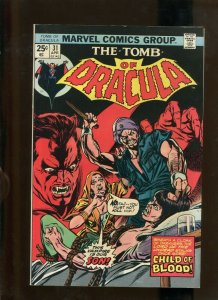 TOMB OF DRACULA #31 (8.0) TEN LORDS A DYING!! 1975