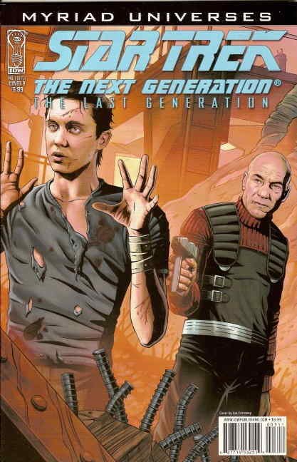 Star Trek: The Next Generation: The Last Generation #3B VF ; IDW