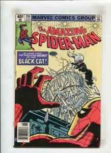 AMAZING SPIDER-MAN #205 (9.2) BLACK CAT!! 1980