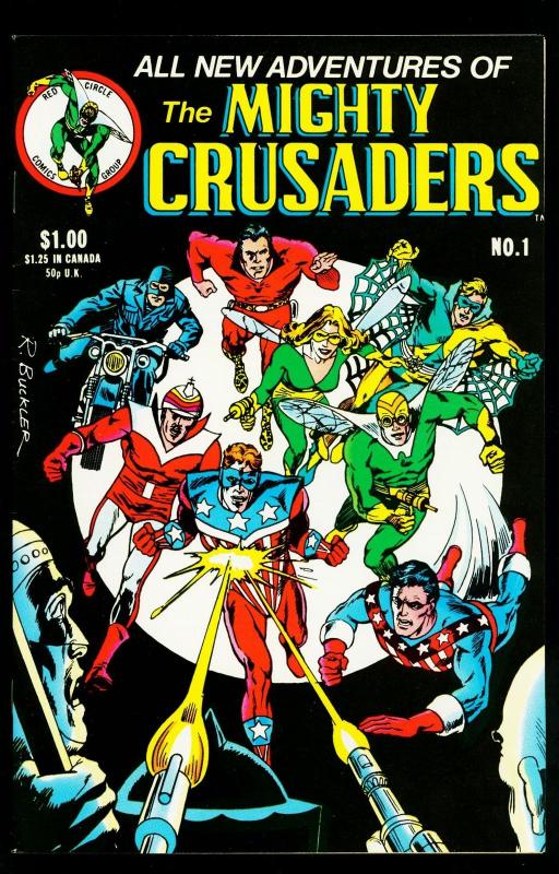 All New Adventures of the Mighty Crusaders #1 1983- Fly-Shield- Jaguar- VF