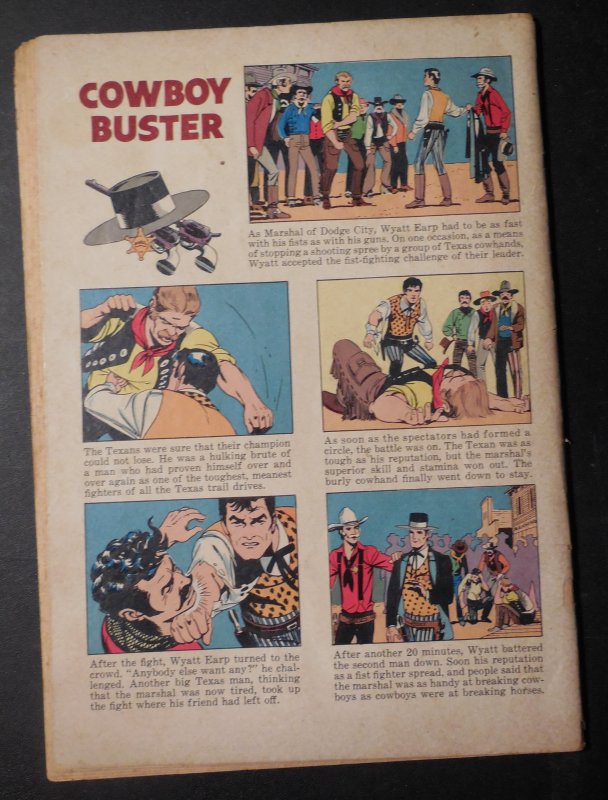 Hugh O'Brian, Famous Marshal Wyatt Earp #8 (1959) Photo Cover