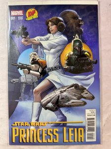 Princess Leia #1 Dynamic Forces Exclusive Greg Land Variant (2015)