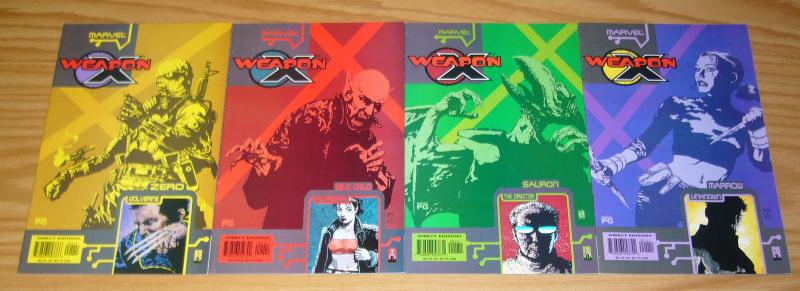 Weapon X #½ & 1-28 VF/NM complete series + (5) one-shots wolverine & sabretooth