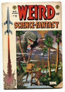 Weird Science-Fantasy #25 comic book 1954- Flying Saucer Report -G