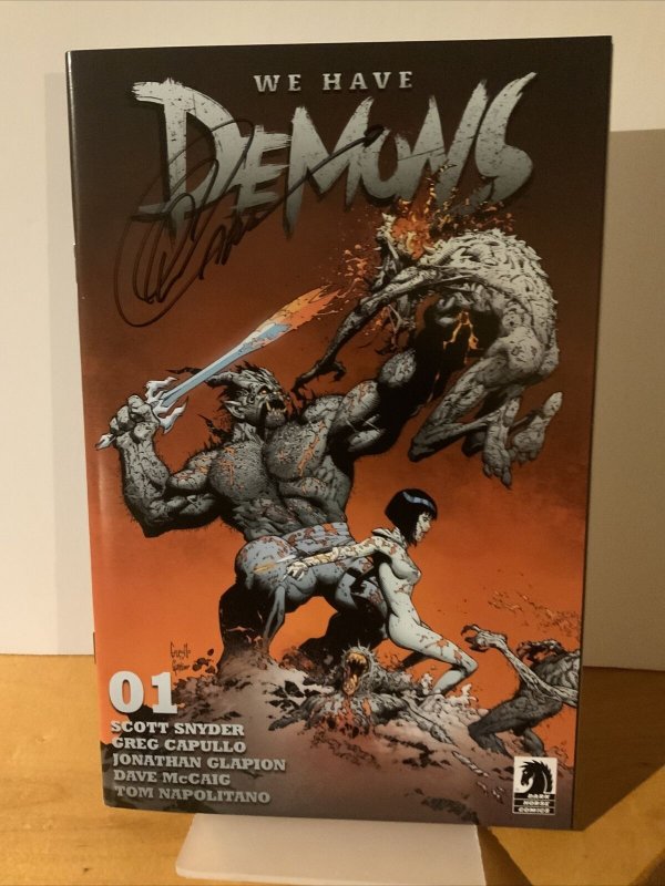 We Have Demons #1 Greg Capullo SIGNED Exclusive Dark Horse Comics LTD 1500 COA