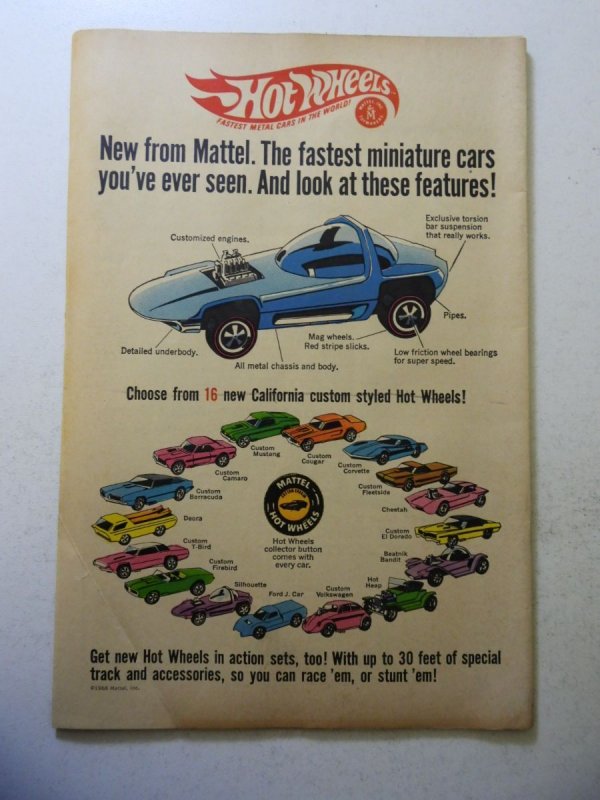 Our Army at War #196 (1968) VG Condition cf detached at 1 staple