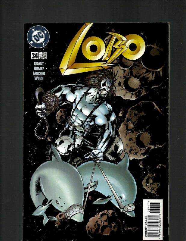 12 Lobo DC Comics # 7 13 15 16 17 18 19 32 33 34 35 36 J408