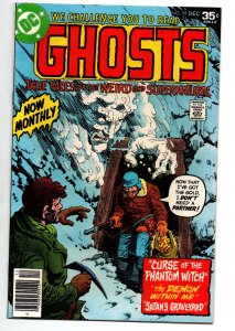 Ghosts #59 newsstand - Horror - 1977 - (-VF)