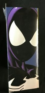 WEB OF SPIDER-MAN COLLECTOR FIGURE WITH BASE BLACK COSTUME MIB