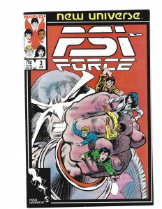 Psi-Force #1 through 7 (1986)