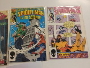 3 Spectacular Spider-Man Marvel Comics #123 124 151 81 SM9