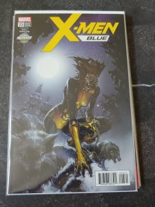 X-men Blue 23 Clayton Crain New Mutants Variant Marvel Comics