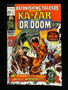 Astonishing Tales #8 Ka-Zar Doctor Doom!