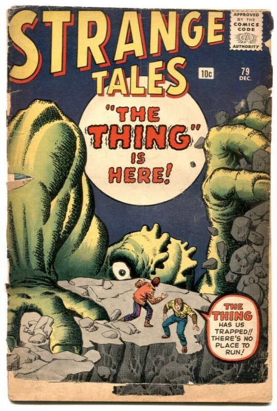 Strange Tales #79 1960- DR STRANGE PROTOTYPE- low grade