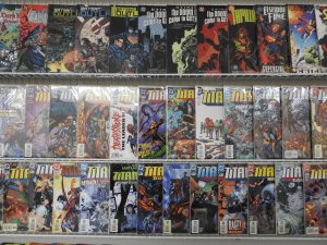 Huge Lot 130+ Comics W/ JLA, Batman, Titans run, Solar! Avg VF+ Condition!!