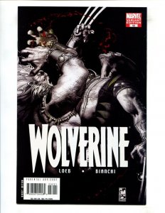 WOLVERINE #52 - VARIANT EDITION - BLACK & WHITE BLOODY VARIANT (9.2) 2007