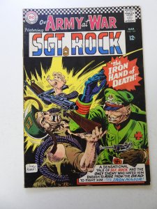 Our Army at War #165 (1966) VG+ condition subscription crease