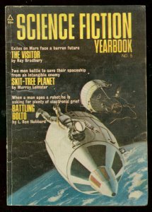 SCIENCE FICTION YEARBOOK #5 1971-HUBBARD-BRADBURY-PULP VG